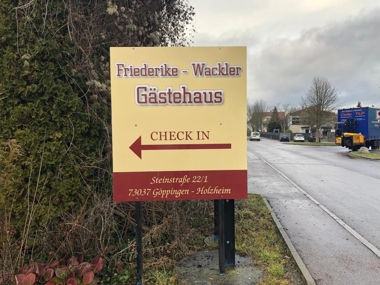 Friederike Wackler Gaestehaus 괴핑엔 외부 사진